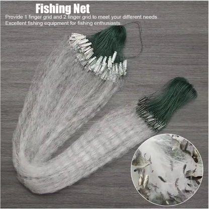 1PC Floating Trap Fishing Net – Exploding Cast Fish Trap with Hooks | Easy Throw Fishnet for Bait & Small Fish